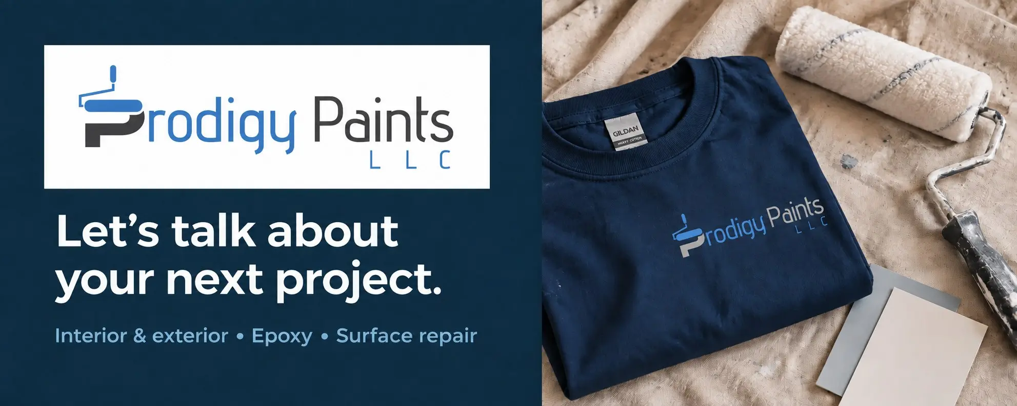 Let's talk about your next project — Interior & exterior, epoxy, surface repair
