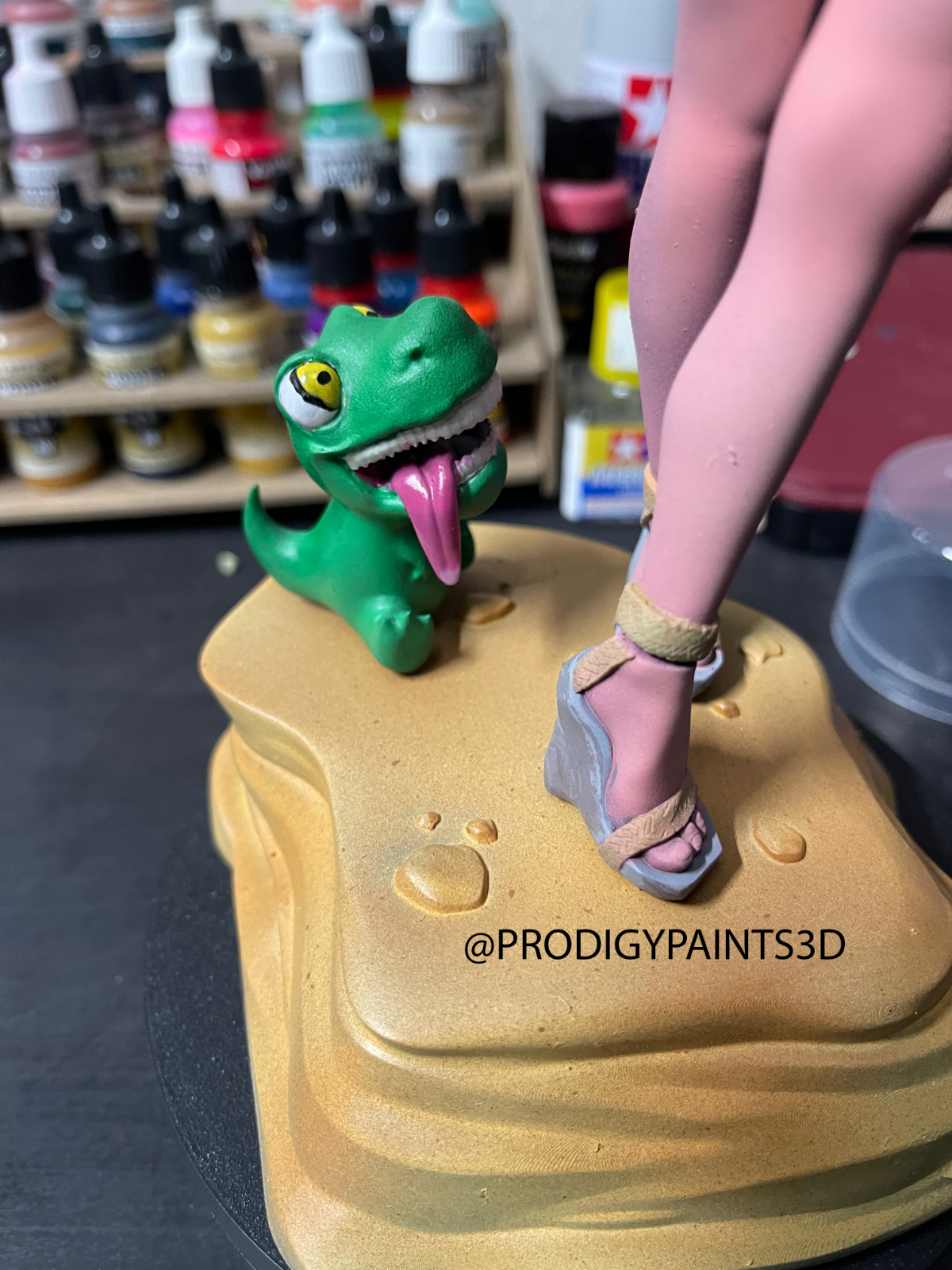 Sexy Wilma Flintstone Resin Statue Figure 1/6 Fully Painted