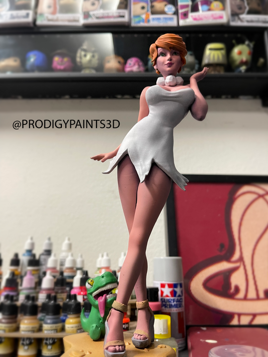 Sexy Wilma Flintstone Resin Statue Figure 1/6 Fully Painted